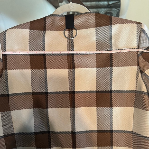 Tibi Dylan Plaid Crop Jacket, Size 10 - Picture 14 of 14